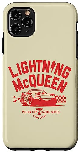 iPhone 11 Pro Max Disney Pixar Cars Lightning McQueen Piston Cup Racing Series Case