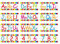 Belons Englisch Alphabet Nummern Wandaufkleber Set, Buchstaben Zahlen Wandsticker Wandtattoo Wanddeko für Wohnzimmer Schlafzimmer Kinderzimmer Babyzimmer Kindergarten