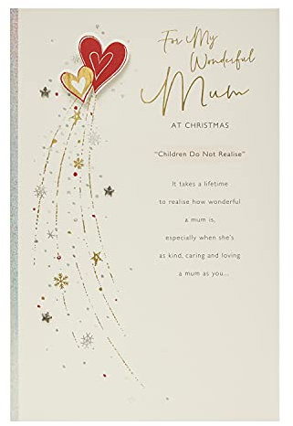 Weihnachtskarte für Mama – Weihnachtskarte für Mama – Weihnachtskarte für eine wunderbare Mama