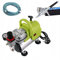 Mini Kompressor mit Airbrush Lackierpistole Ölfrei AUTOMATIK 20-23 l/min 0-4bar