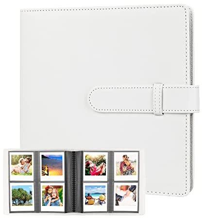 288 Taschen Fotoalbum für Fujifilm Instax Square SQ1 SQ6 SQ10 SQ20 Sofortbildkamera, Instax SP-3 Mobildrucker, extra große Bilderalben für Fujifilm Instax Square Instant Film (weiß)