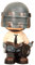 sparschwein Kreative Nette Piggy Bank Kind Boy Grundschule Harz Piggy Bank Personality Spardosen (Color : A)