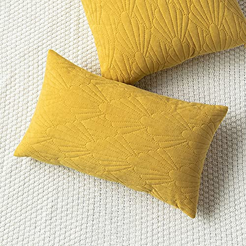 JIONET 1 Pack Throw Pillow Covers Soft Shell Cushion Pillow Cases Plaid Case Decorative for Couch Sofa Bed 12 x 20 Inch-Only Cases