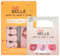 Miss Nella NAIL KIT & Pink Glitter Attack- Nail accessories for kids- 3 peel off nail polish, nail stickers, tattoos, nail filer & toe separators- all designed foe children hands & toes