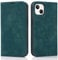 QLTYPRI Wallet Case for iPhone 14 Plus (6.7 inch) Compatible with Magsafe Charger, Magnetic Flip Folio PU Leather Phone Case with RFID Blocking Card Holder Slots Kickstand Shockproof Cover - Green