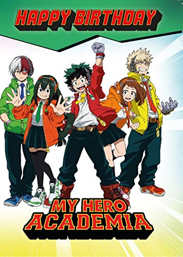 Danilo Promotions Limited Offizielle My Hero Academia Grußkarte, mehrfarbig, 17,8 x 12,7 cm