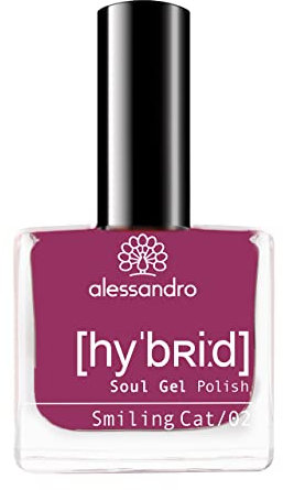 alessandro Hybrid Lack ALESS‘ IN WONDERLAND - SMILING CAT - In nur 3 Schritten - perfekte Nägel ohne LED -bis zu 10 Tagen halt! 8 ml