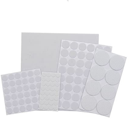 Felt/Foam Furniture Pads for Chair Legs to Protect Hardwood Floor - Chair Leg Floor Protectors - Self Adhesive Furniture Felt/Foam Pads. Furniture Pads Floor Protectors for Table Legs - 125 Set