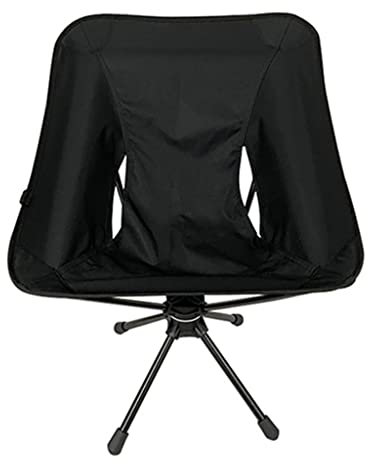ATAAY Faltbarer Campingstuhl Backpacking Tragbarer Leichter Drehstuhl zum Strandangeln mit Tragetasche (Color : A, Size : 60x51x40cm) (A 60x51x40cm)