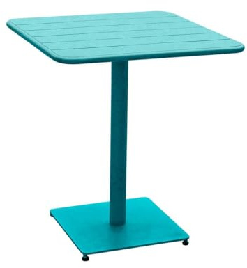 Hespéride - Quadratischer Garten-Tisch Phuket Ente Blau - 2 Sitze - Blaue Ente