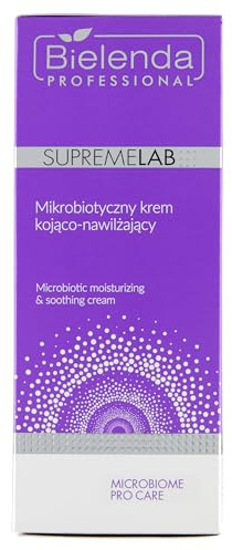 Bielenda Professional Supremelab Microbiome Pro Care Mikrobiotische, beruhigende und feuchtigkeitsspendende Creme, 50 ml