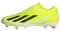 adidas X Crazyfast League Laceless Firm Ground Boots, Scarpe da Calcio Unisex-Adulto, Solar Yellow/Core Black/Cloud White, 43 1/3 EU
