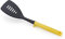 Joseph Joseph Duo Slotted Turner with integrated tool rest, Hygienic Cooking Kitchen Utensil for use with non-stick cookware, Light Yellow