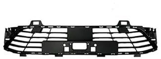 Grille de pare-choc avant centrale compatible avec Renault Clio 5 phase 1 2019-2023