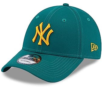 New Era New York Yankees MLB League Essential Green 9Forty Adjustable Cap - One-Size