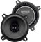 EMPHASER ECX-G4 – 10 cm / 4“ Auto Lautsprecher, Koaxial System für PKWs und Reisemobile, Sound System für Armaturenbrett, Türen, Heck, geringe Einbautiefe, 60 Watt RMS, 1 Paar