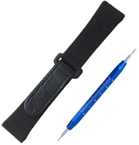 Kevisae Uhrenarmband aus Nylon, 25 mm, kompatibel mit Richard Mille RM50/53 - Richard Mille Uhrenarmband