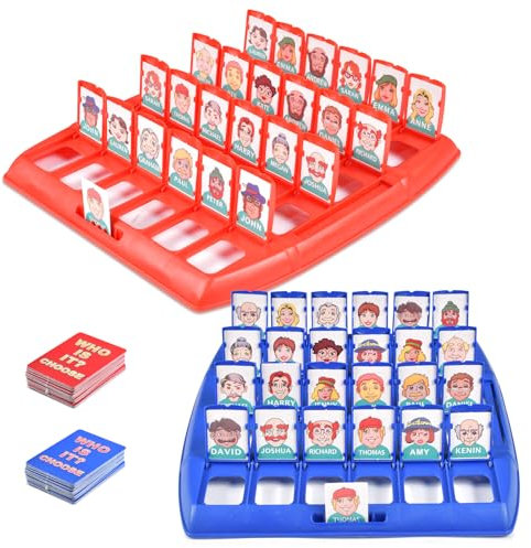 Tundwhite Wer Bin ich Spiel, Wer ist es Lustiges Ratespie, Family Erraten Spiele, Brettspiel Eltern für Familien- und Partyspaß (90)