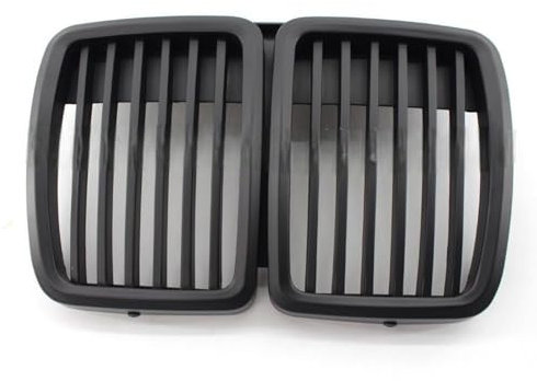 Kühlergrill Front Grill Für BMW 3 Series E30 1982 1983 1984 1985 1986 1987 1988 1989 1990 1991 1992 1993 1994, Verschleißfest wetterfest und langlebig Sport Stil Autoersatzteile Dauerhaft Grill