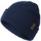 FURTALK Herren Cuffed Beanie Winter Mütze Unisex Wintermütze Weich Warm Strickmütze Marineblau