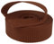 Kacperek - Gurtband Polypropylen - 50m Lang - Stark für DIY Abschleppseile und Gepäckgurt - Gewebeband - Gurtbänder für Taschen, Rucksack Band, Gürtel - Breite 40mm - Braun