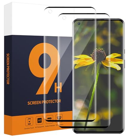 Carantee 2 Pack Verre Trempé pour Oneplus 10 Pro 5G Film, 3D plein écran film de protection écran, 0,33mm Tactile sensible sans bulles, de dureté 9h, Haute définition Oneplus 10 Pro Vitre protection