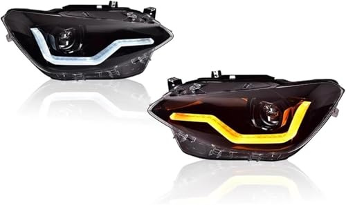 Vehicle headlights Für BMW 1er F20 2012-2015 Scheinwerfer Autolampen Tagfahrlicht Dynamische Blinker