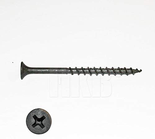 Schnellbauschrauben, 3,9 x 55mm, 50 Stück PH2, Teilgewinde, schwarz phosphatiert, Hersteller HKB, Artikel-Nr. 70759