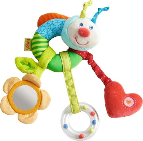 Haba 302837 Greiffigur Regenbogenwurm, Kleinkindspielzeug