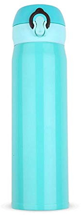 JxLinAAHH Thermos Tea Mug With Strainer Vacuum Flask With Filter Stainless Steel Thermal Cup Coffee Mug Water Bottle Office 500ML,D-blue