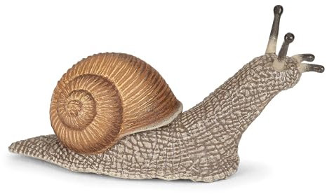 Papo Caracol (50262) Wild Animal Kingdom Figura, Estampado, Color, marrón, S