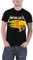 Metallica Flaming Skull Tour Tee Männer T-Shirt schwarz M 100% Baumwolle Band-Merch, Bands