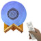 3D Printing Quran Bluetooth Speaker 16 Color LED Moon Lamp with Remote, SD 8GB FM hajj Gifts Support 35 Languagers 28 Reciters (White)