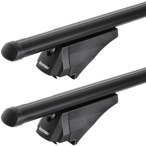 Barres de Toit Peugeot 5008 (03/17-) Menabo Tiger Alu Noir - Menabo