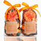 AlaTyche Sacs de pot-pourri d'automne, remplissage de bol de pot-pourri parfumé à l'orange citron, fleur séchée, sachet de parfum d'intérieur, décoration de vase - Mini