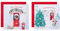 Hallmark Weihnachtskarten für Wohltätigkeitsorganisationen, 16 Stück in 2 festlichen Szenen-Designs, 25572291, Weihnachtskarten mit roter Tür