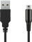 CABLEPELADO Cavo di Ricarica USB per Nintendo 3DS XL/New 3DS/2DS XL/DSi | Compatibile Con Vari Modelli | 1,20 Metri | Nero