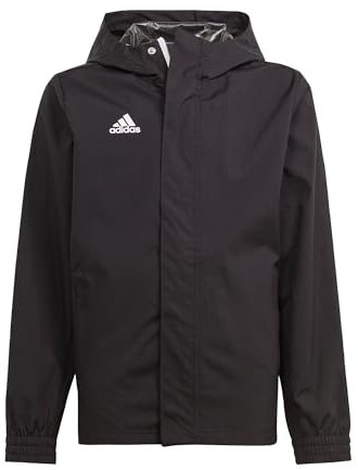 adidas Mixte enfant Entrada 22 All-Weather Jacket, Black, 13-14 Years