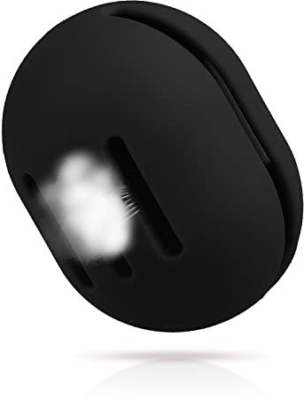 Makeup Sponge Holder, Breathable Beauty Blender Case Silicone Beauty Blender Reusable Washable Makeup Travel Container Beauty Sponge Protective for On The Go (Black)