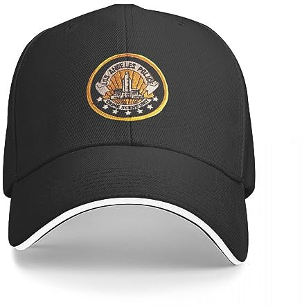 BEABAG Basecap LAPD Crime Scene Unit Cap Baseballmütze Luxus Gentleman Hut Damen Hut Herren