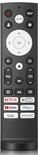 Replacement Remote Control for Hisense Smart Google TV,for Hisense UHD 4K ULED Google TVs