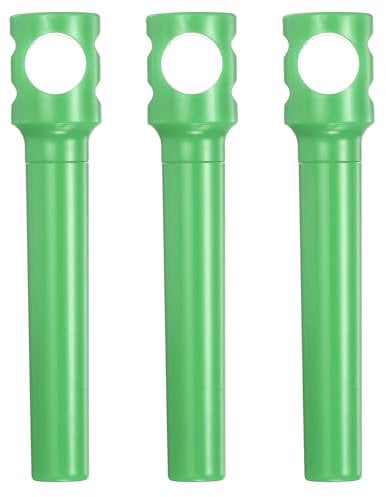 sourcing map 3Pcs 4.2 Travel Corkscrew Pocket Corkscrew Portable Wine Opener Plastic Mini Wine Cork Opener for Camping Travel, Green