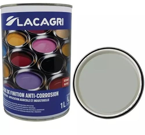 Lacagri Peinture antirouille 3 en 1 Vernis de finition et apprêt, MASSEY FERGUSON gris argenté LA8063