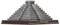 Lllunimon Mexiko Maya Pyramiden Architekturmodell Harzhandwerk, Weltberühmte Gebäude Statue Figur -Souvenirs Geschenke