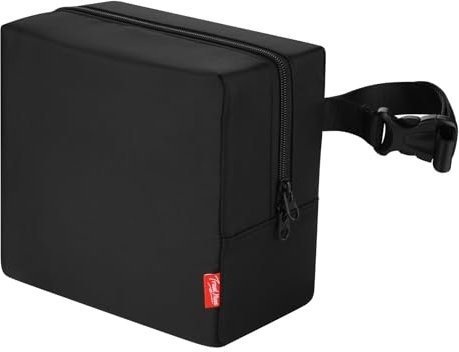 Reise-Nackenkissen-Tasche für TRTL-Reisekissen, wasserdichte Tragetasche, Nackenkissenschutz mit Air-Tag-Tasche und verstellbarem Gurt, Schnellverschluss-Verschluss, lässt sich leicht an Gepäck und