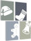 Winter Bilder Set Poster Set Weihnachten Deko Set Weihnachtsbilder Wand Weihnachtsposter Weihnachts Bilder Winterbilder Wandbild Weihnachten Bilder Set Weihnachten Poster Aesthetic (Umriss)