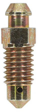 Sealey BS8125 Brake Bleed Screw M8 x 24mm 1.25mm Pitch Pack of 10