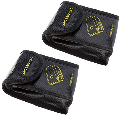 2x Lipo Batterie Akku Tasche Beutel Safe Bag Sicherheit Pouch Für DJI Mavic Pro
