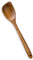 FAAY 13.5 Corner Spoon, RIGHT Hand Scraper, Wooden Spoons for Cooking Handcraft from High Moist Resistance Golden Teak Wood | Durable, Healthy, Ergonomic Handle