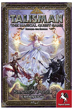Pegasus Spiele | Talisman: The Sacred Pool Expansion | Board Game | Ages 13+ | 2-6 Players | 90 Minutes Playing Time